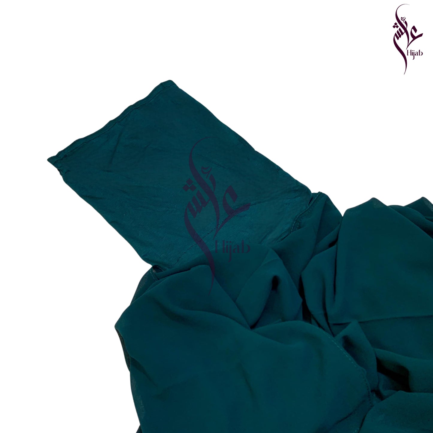 Blue Whale Malaysian Cap Attach Hijab