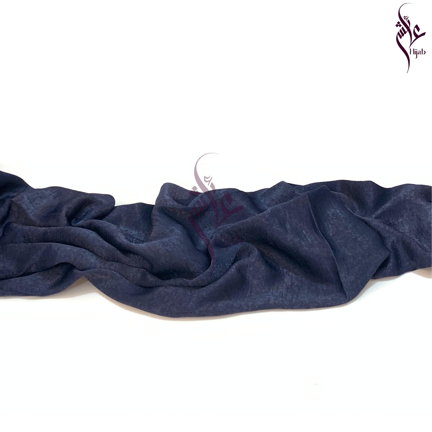 Bright Grey Velvet Silk Hijab