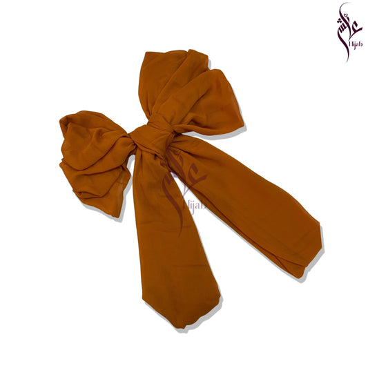 Brown (Traditional) Chiffon Hijab