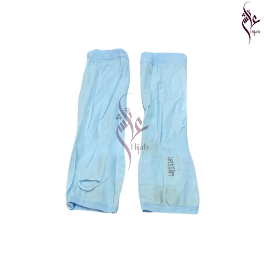 Coral Blue Half Sleeves