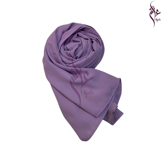 Dark Lilac Malaysian Chiffon Hijab