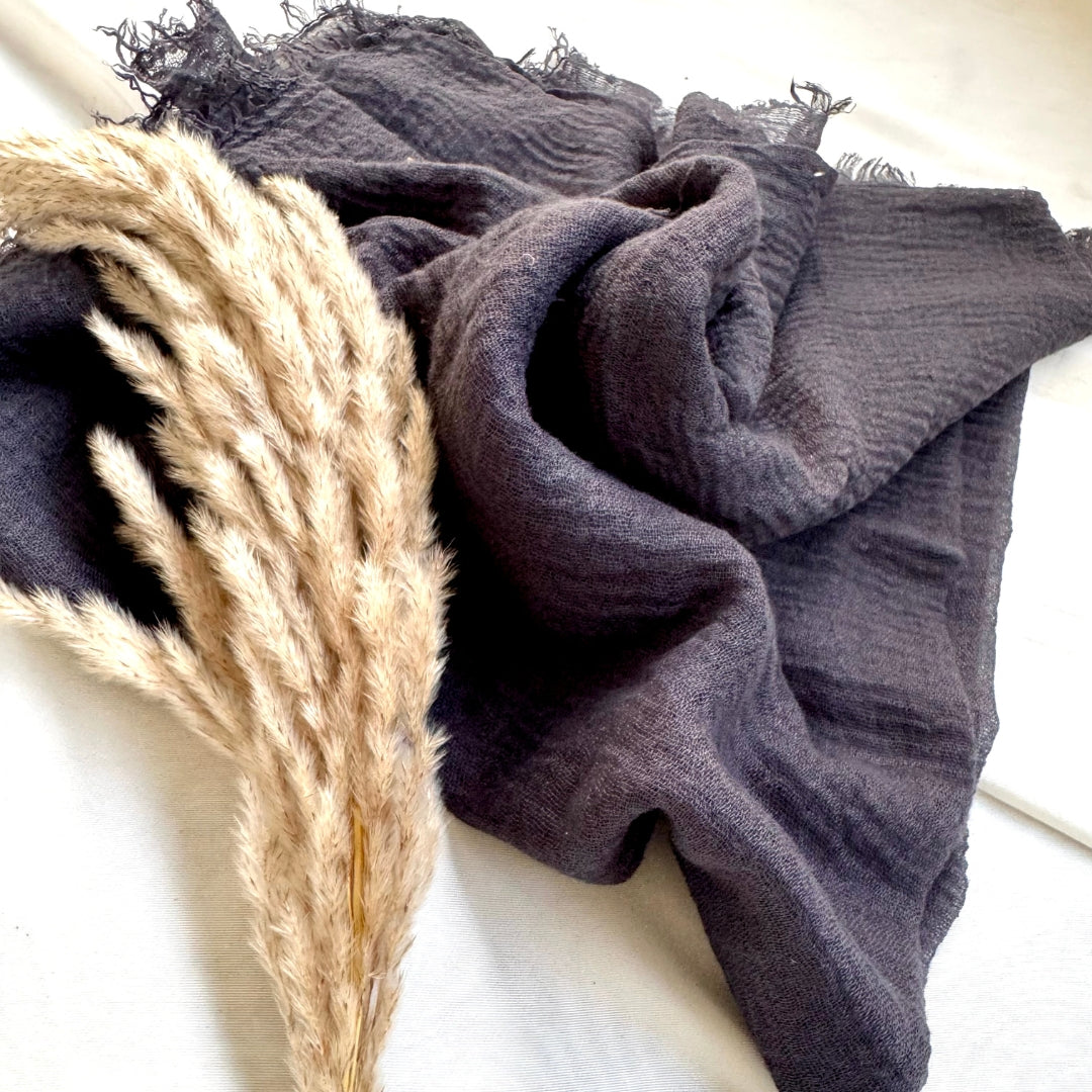 Dusty Mauve Crimps Hijab