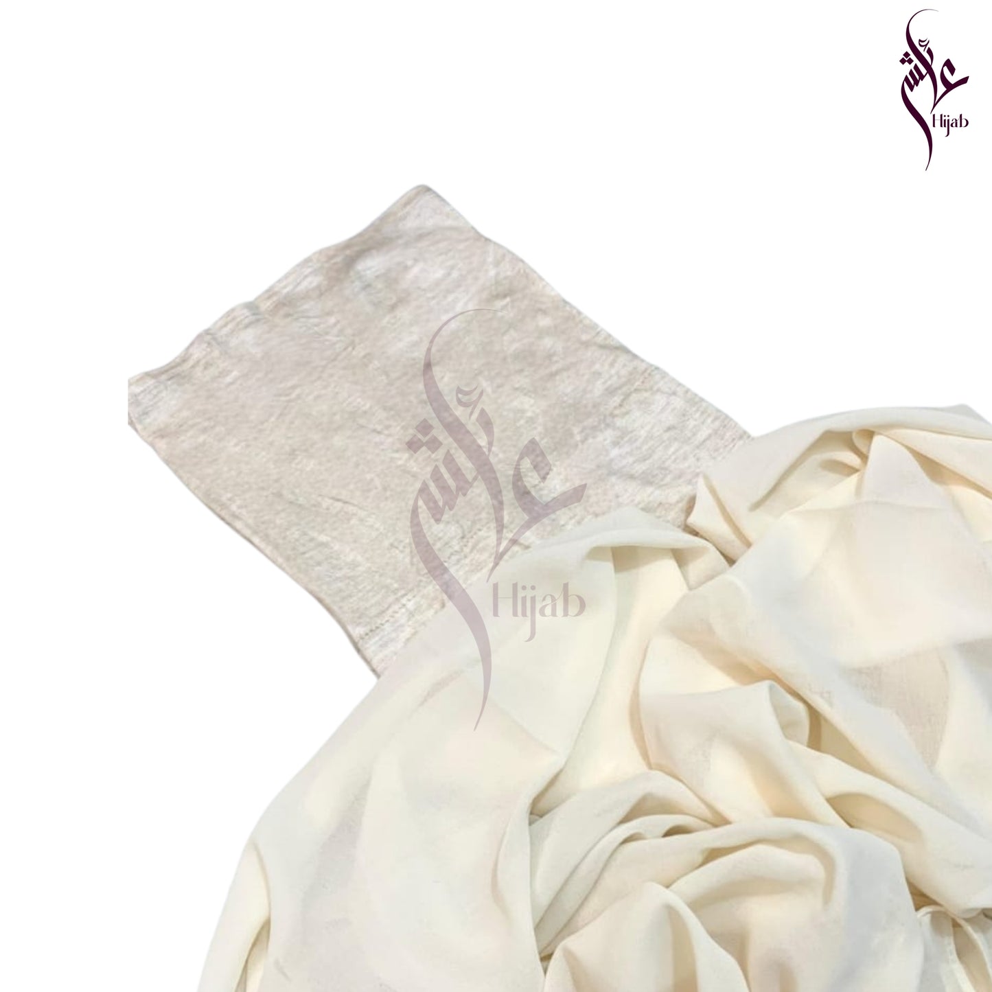 Frost Malaysian Cap Attach Hijab