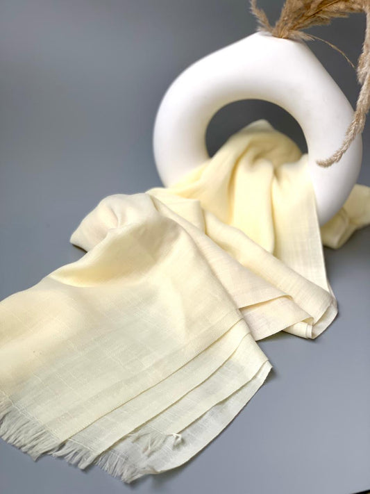 Egg Shell Turkish Lawn Hijab