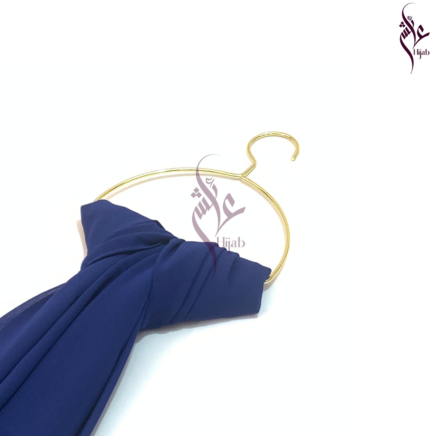 Lapis Blue Georgette Hijab