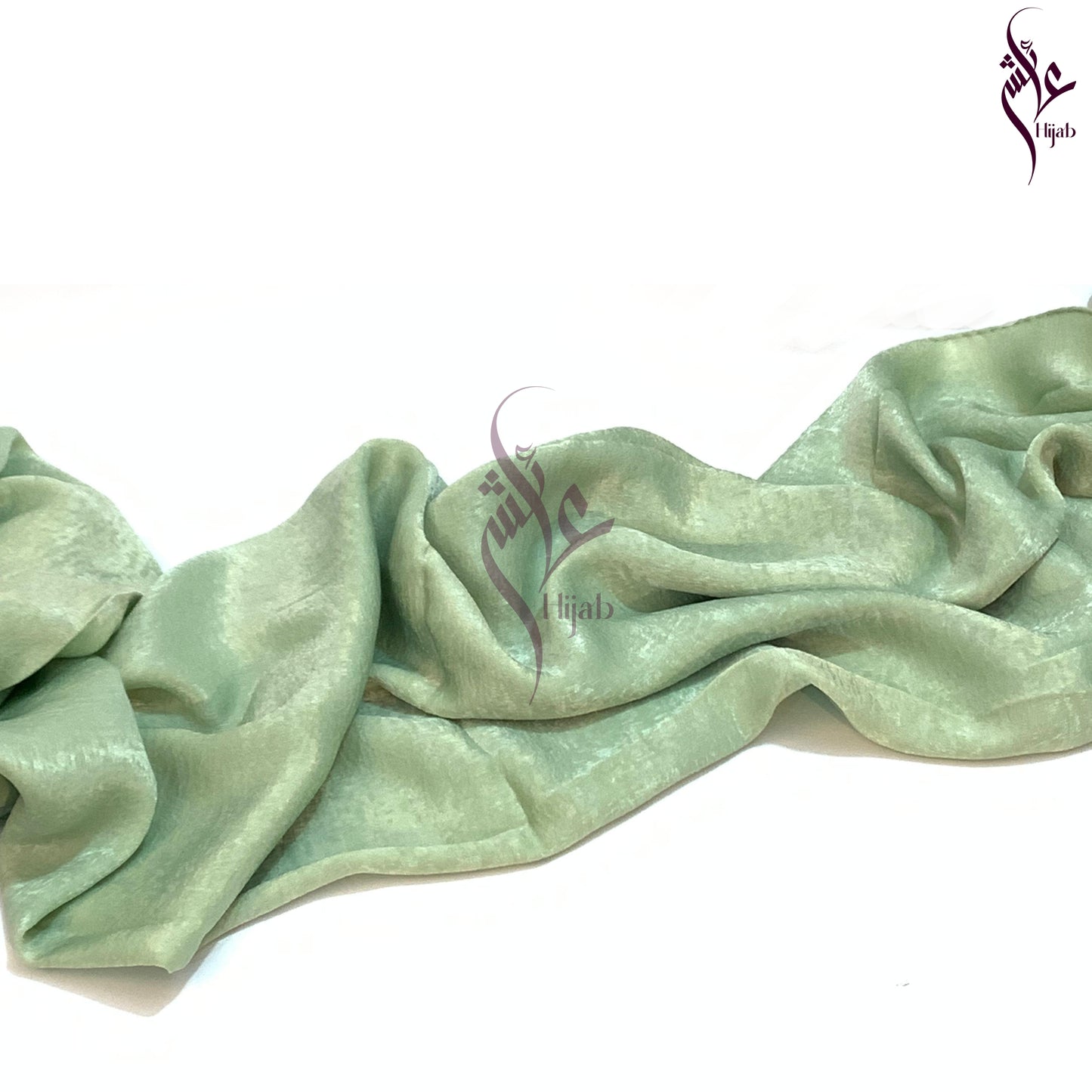 Lemon Grass Velvet Silk Hijab