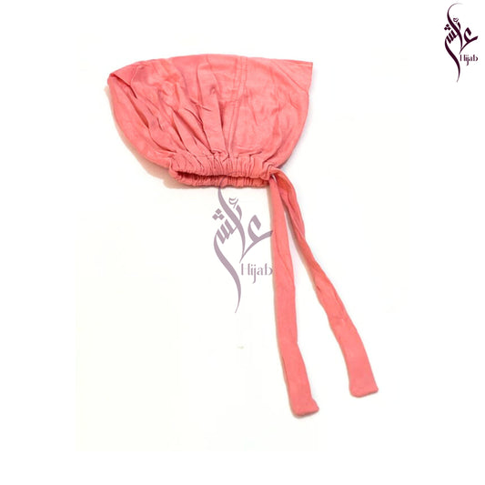 Light Salmon Pink Malaysian back tie cap