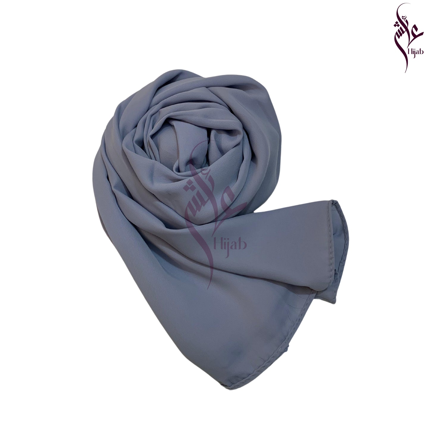 Mist Blue Malaysian Chiffon Hijab