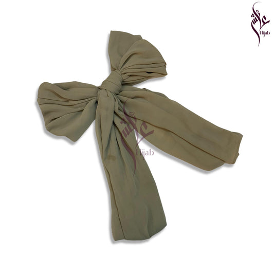 Pastel Brown Chiffon Hijab