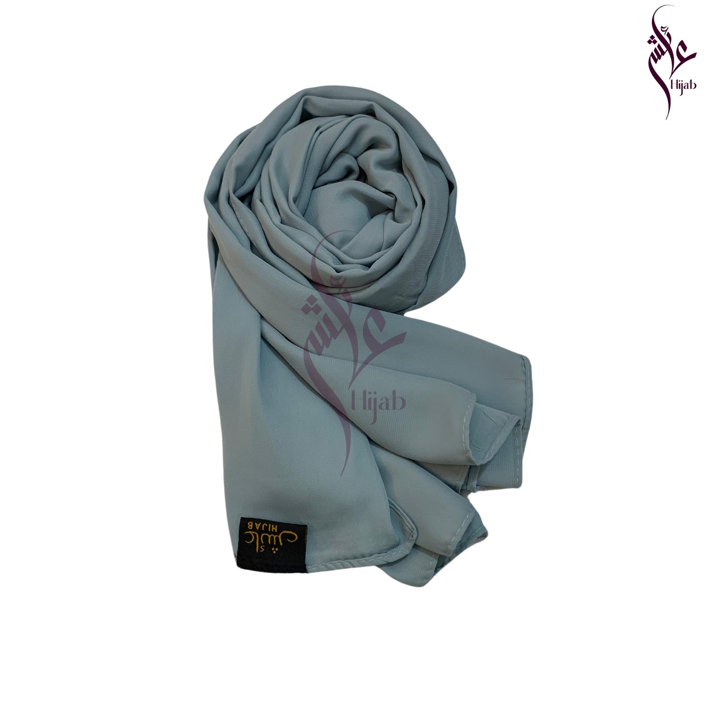 Steel Grey Malaysian Chiffon Hijab