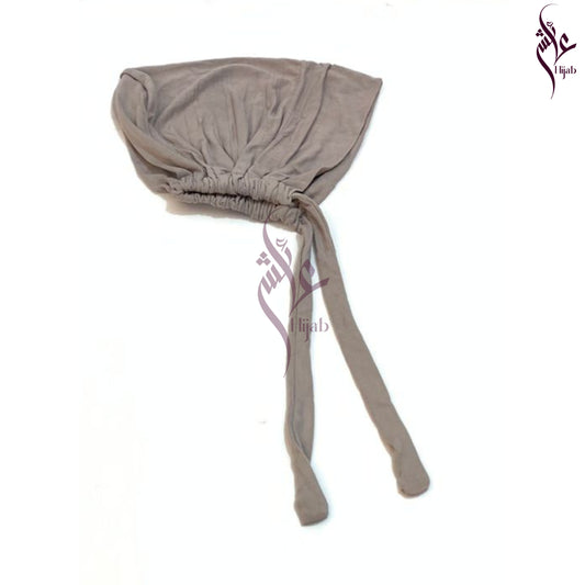 Warm Grey Malaysian back tie cap