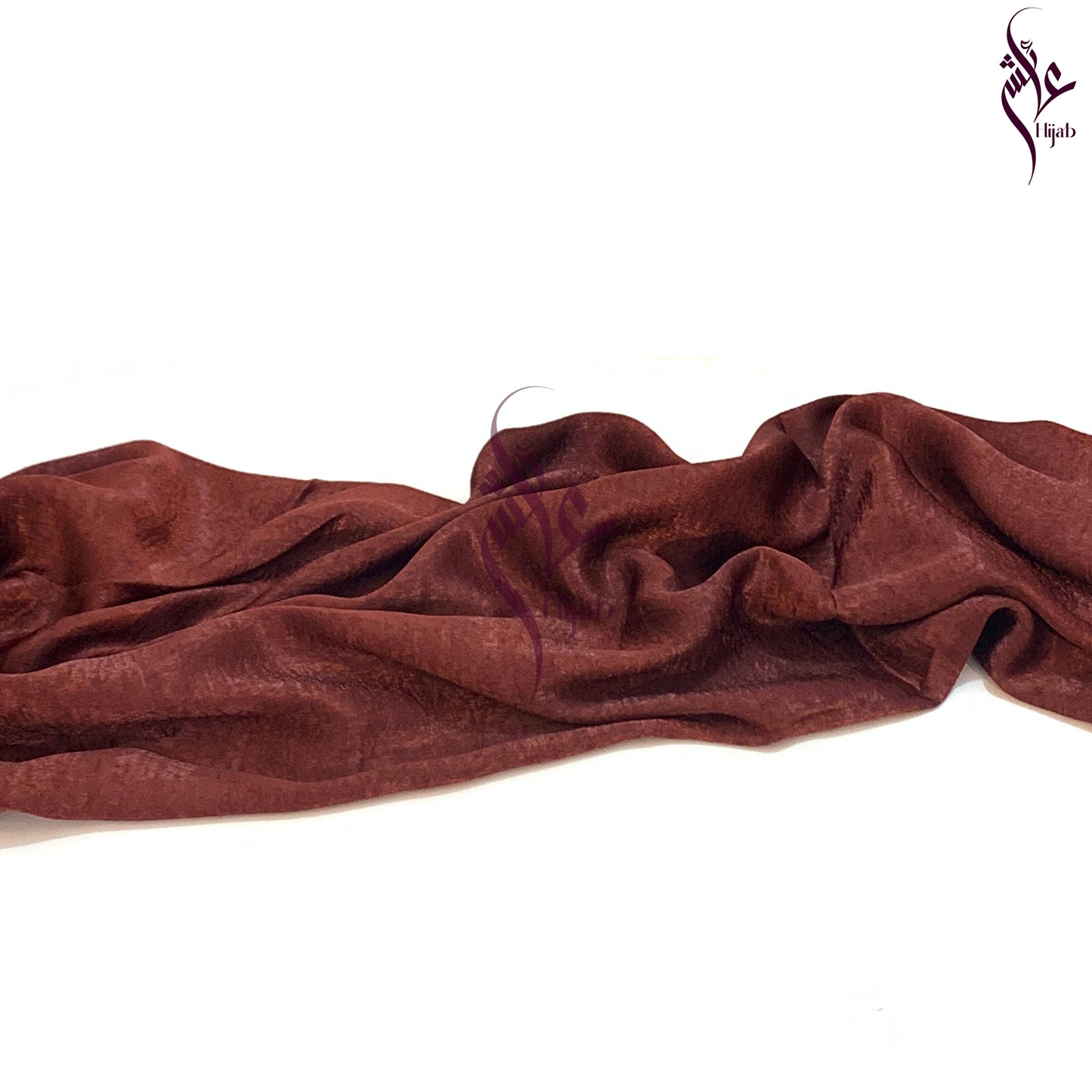 Wine Velvet Silk Hijab