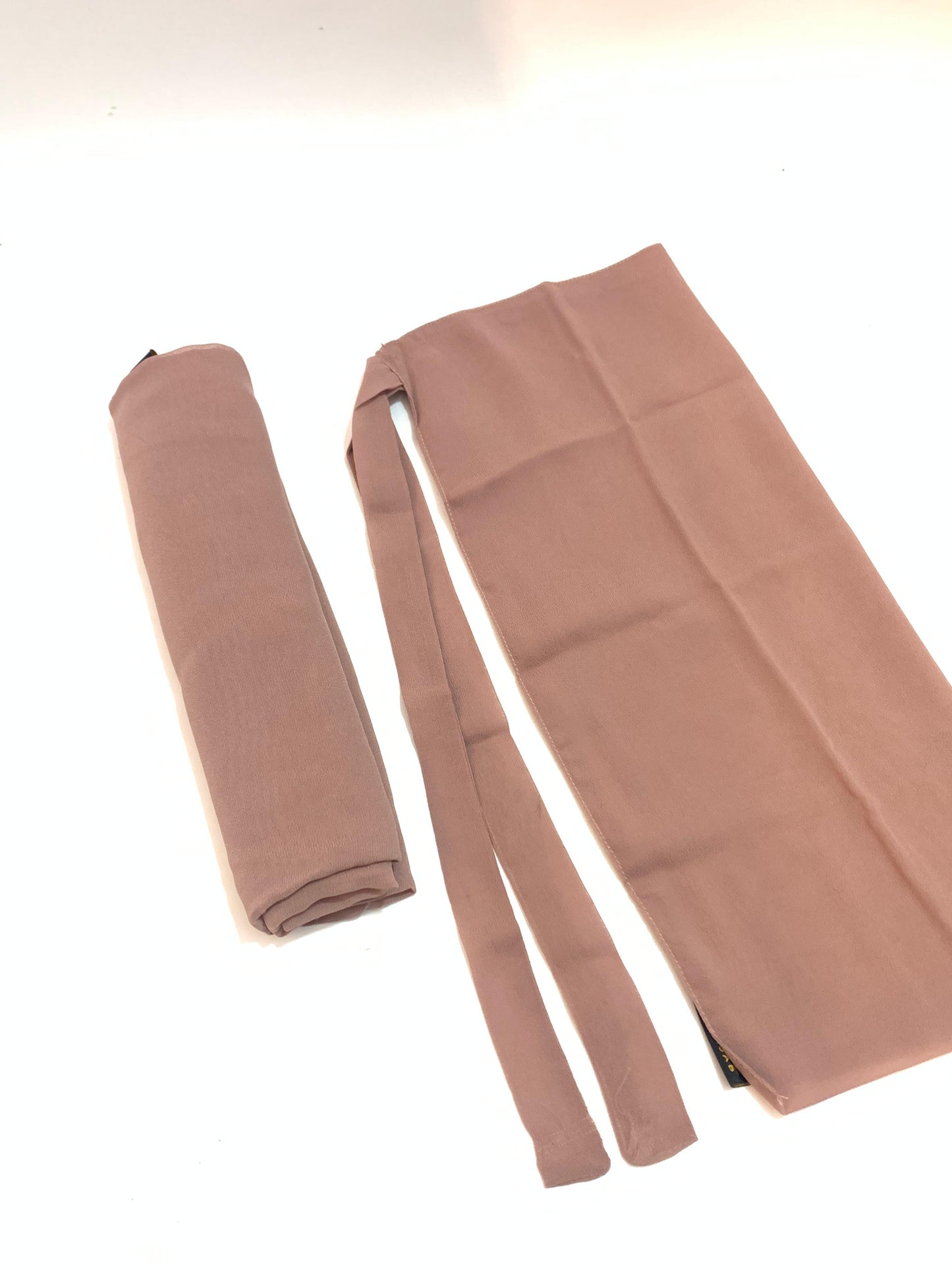 Rosy brown Chiffon Niqab Set