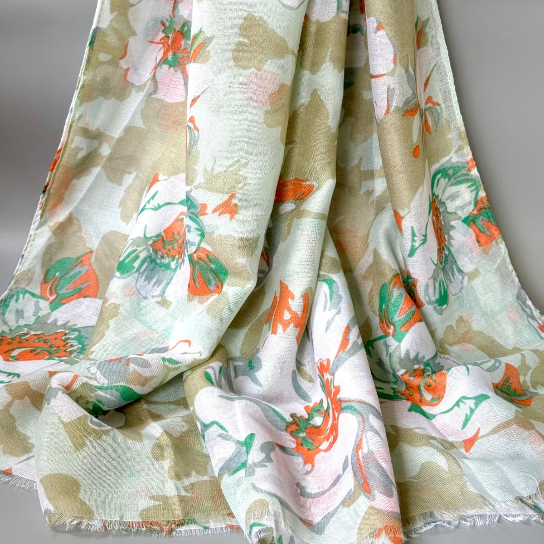 Printed Lawn Hijab