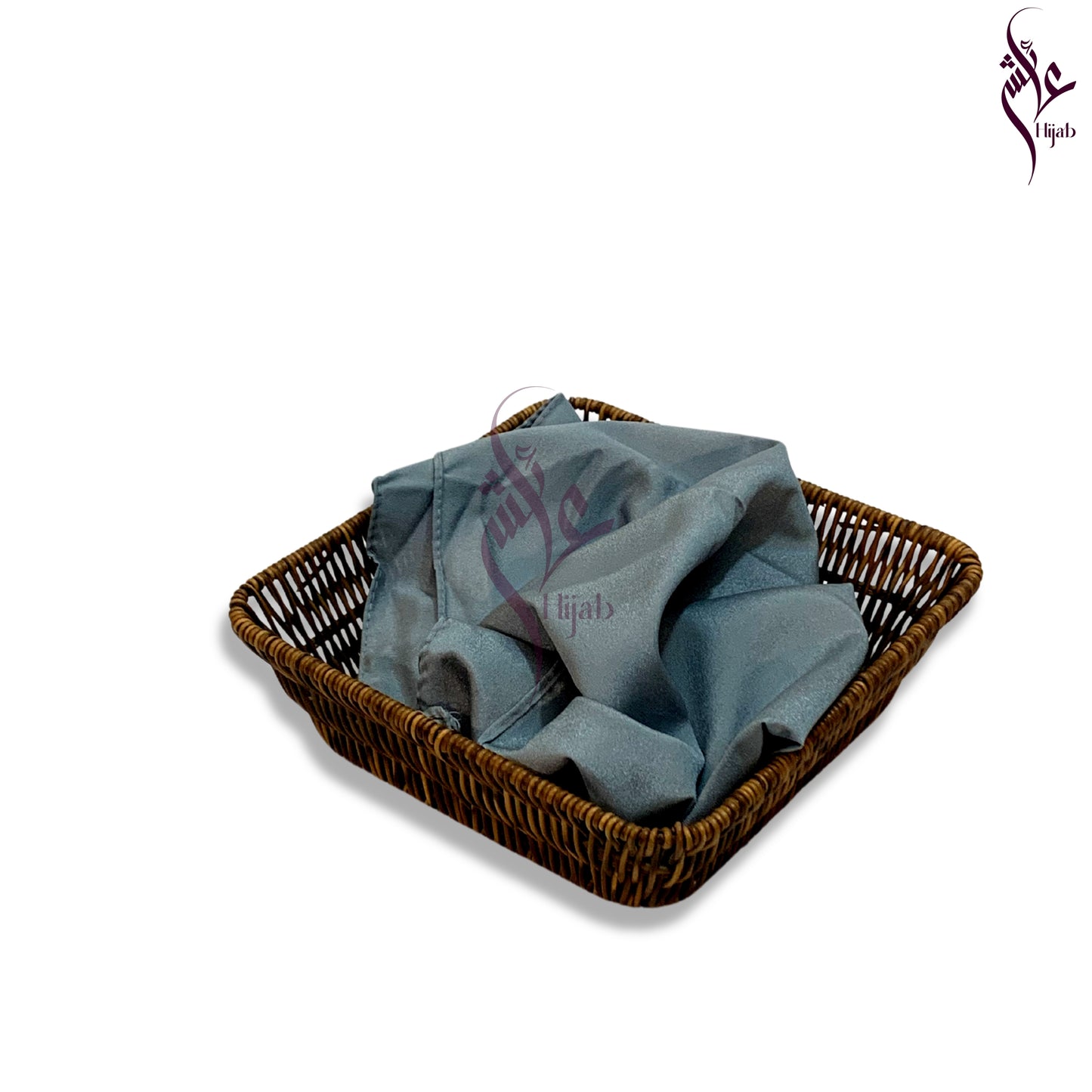 Bright Grey Matte Silk