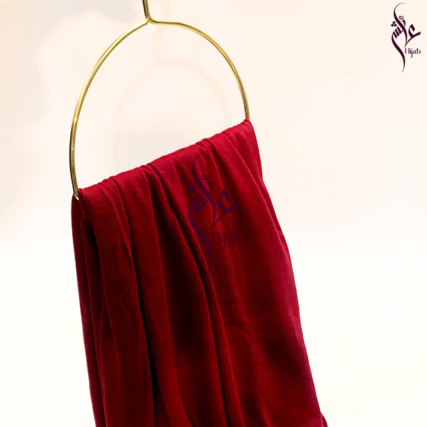 Dark Scarlet Plain Jersey