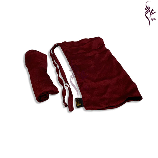 Mehroon Half Niqab set