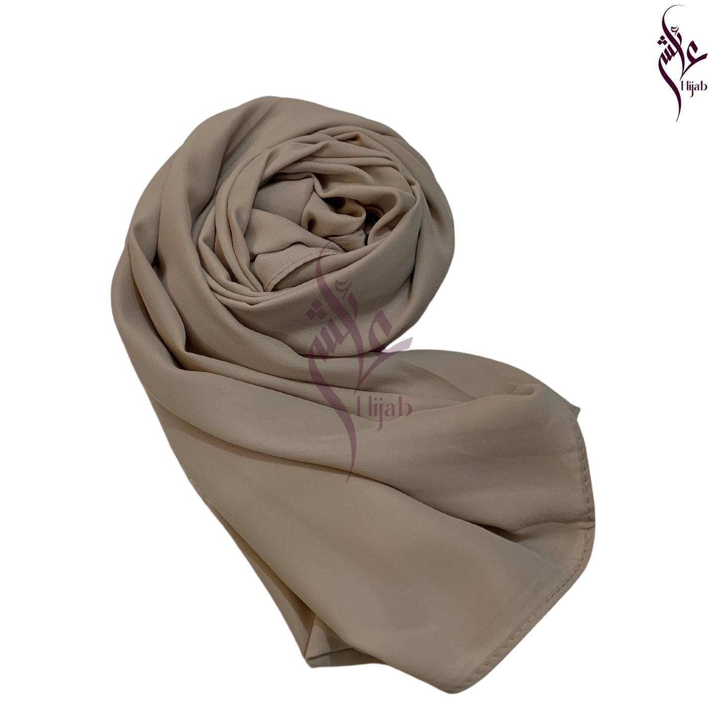 Almond Frost Malaysian Chiffon Hijab