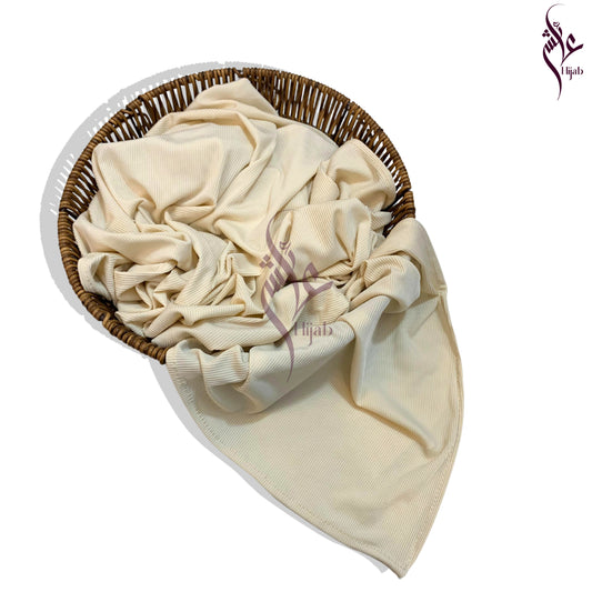 Almond Malaysian Ribbed Jersey