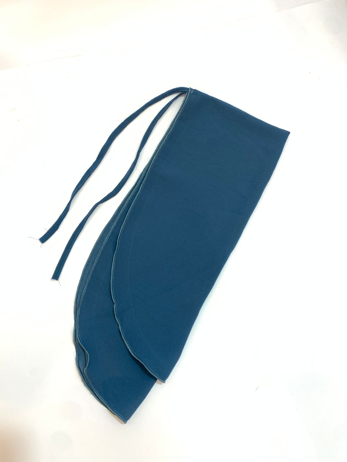 Dark Grey/Blue Malaysian Half Niqab