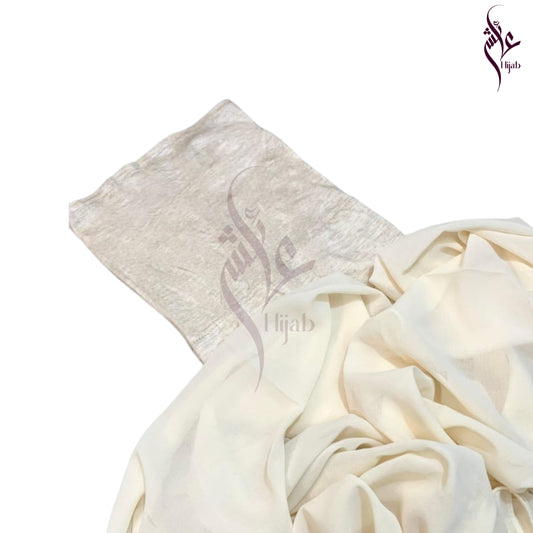 Frost Malaysian Cap Attach Hijab