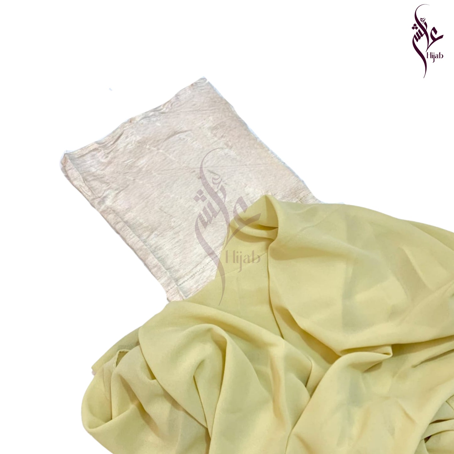 Green Mist Malaysian Cap Attach Hijab