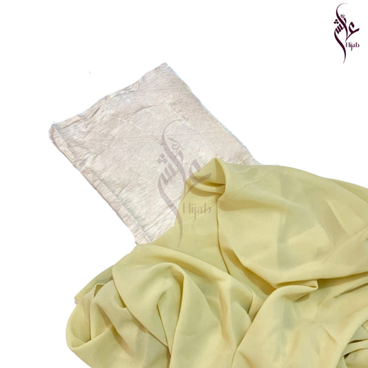 Green Mist Malaysian Cap Attach Hijab