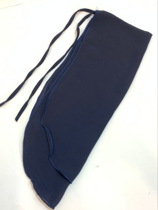 Navy Malaysian Half Niqab