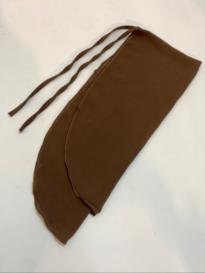 Metallic Bronze Malaysian Half Niqab