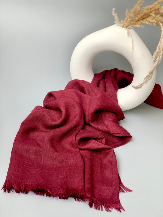 Merlot Turkish Lawn Hijab