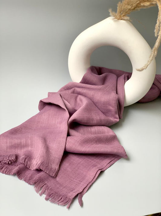 Dusky Rose Turkish Lawn Hijab