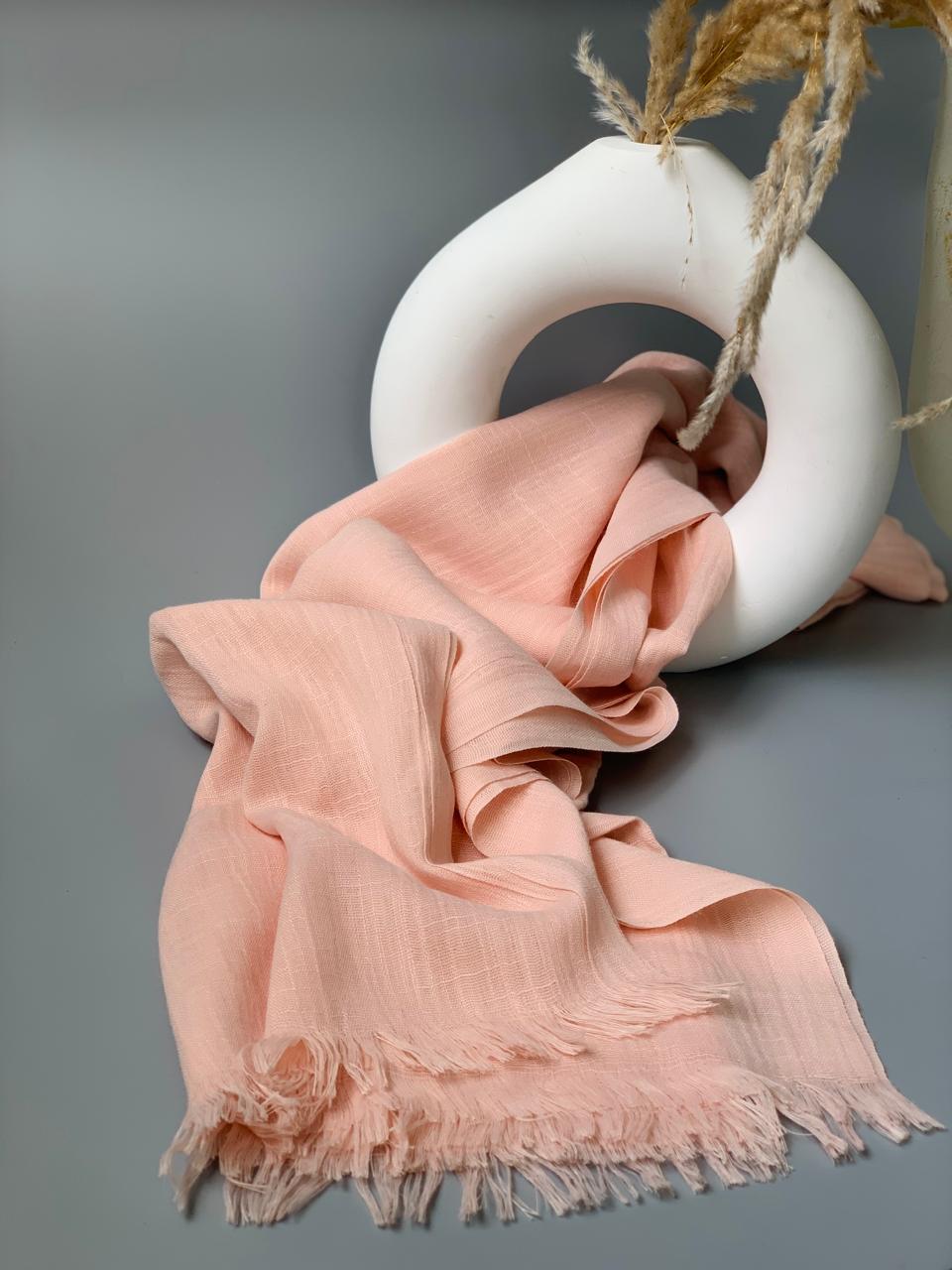 Pink Turkish Lawn Hijab