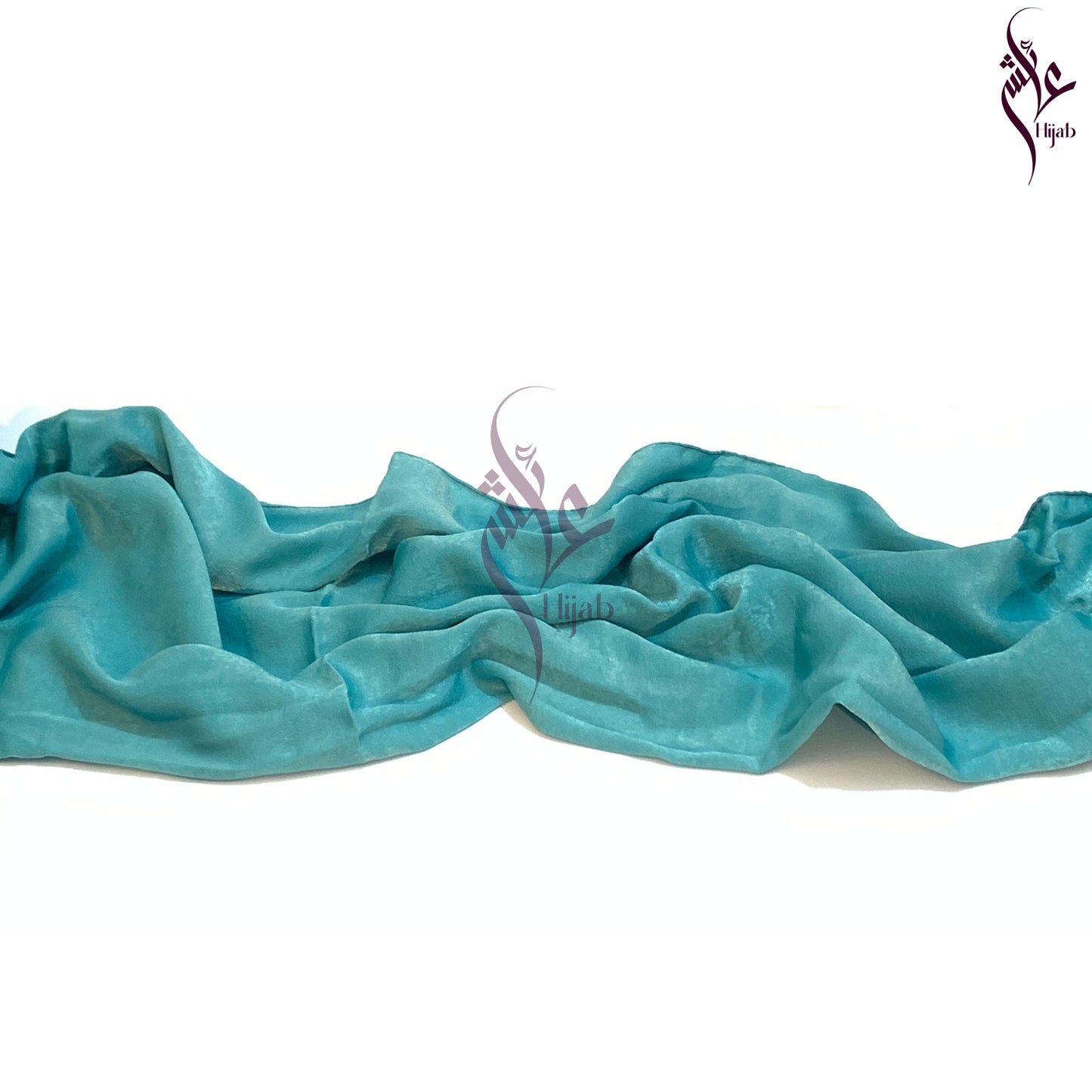 Light Sea Green Velvet Silk Hijab