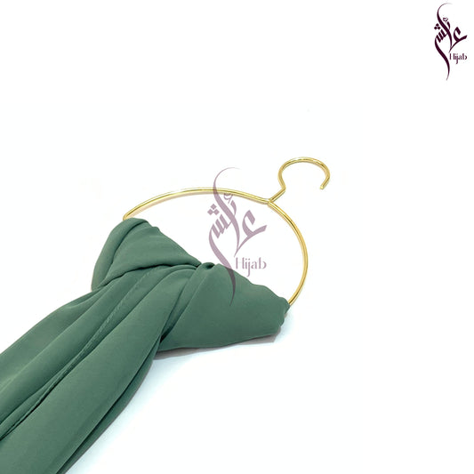 Mineral Green Georgette Hijab