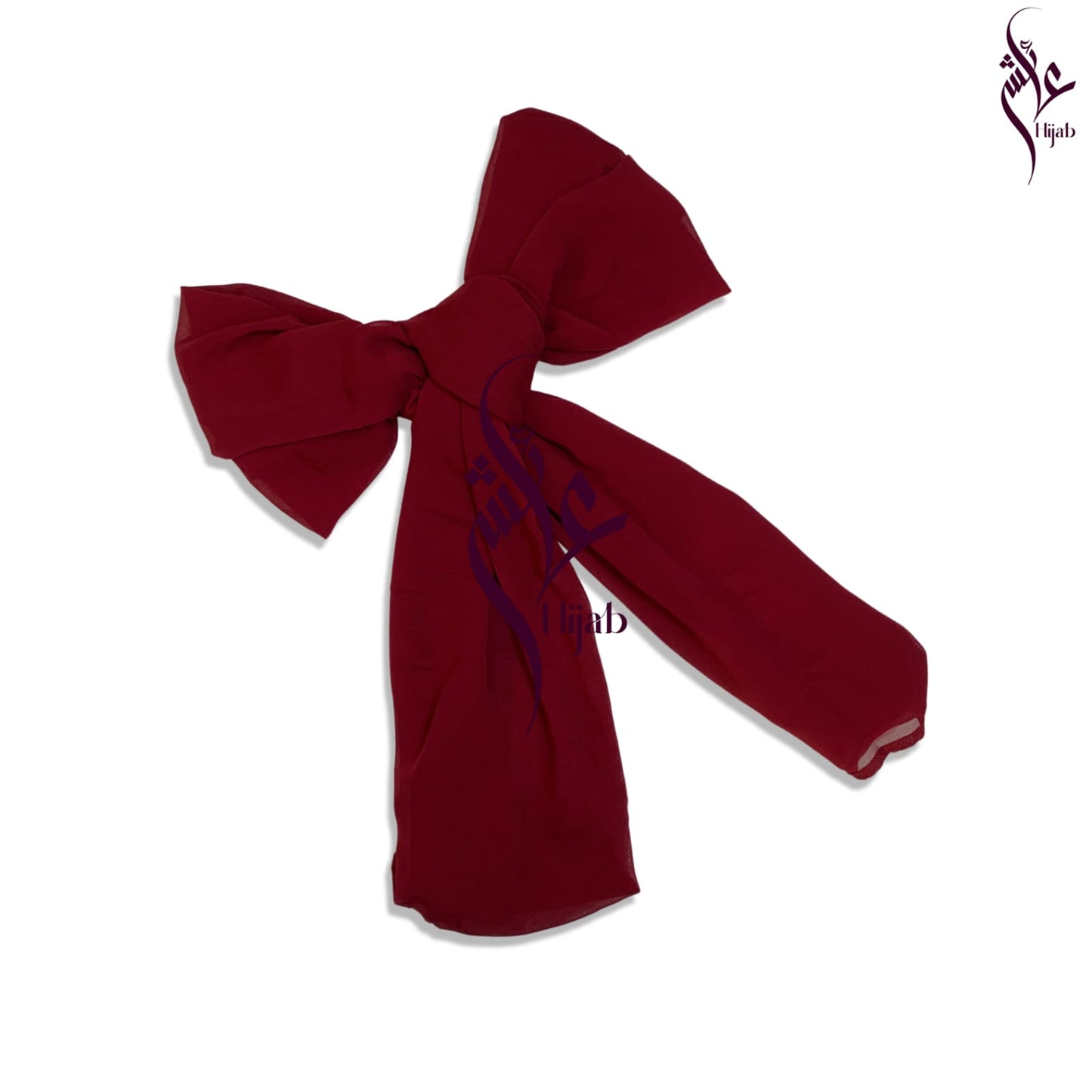 Rosewood Chiffon Hijab