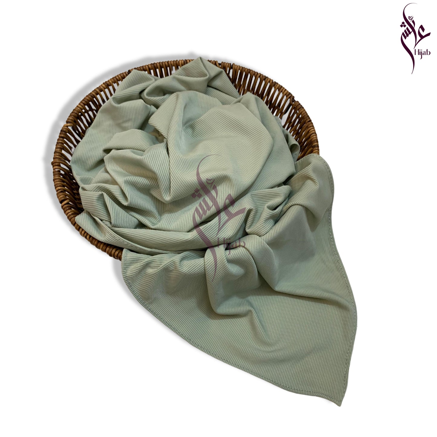 Spanish Green Malaysian Ribbed Jersey