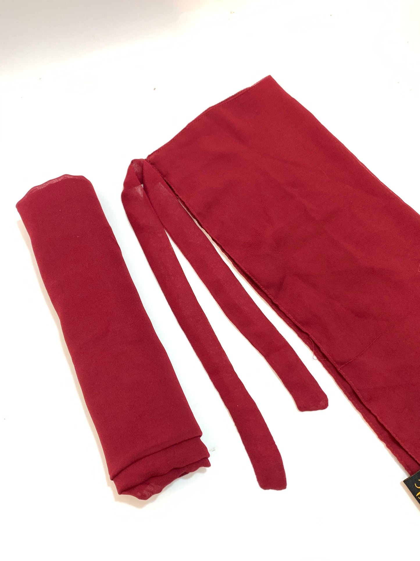 Merlot Chiffon Niqab Set